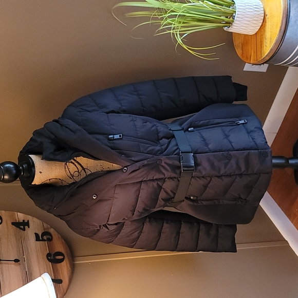 Xersion Jackets & Blazers - Xersion Wind Resistant Water Resistant Heavyweight Belted Puffer Jacket …
